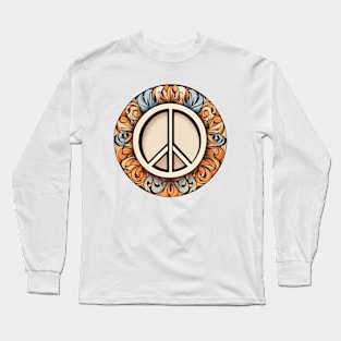 Peace in Autum Long Sleeve T-Shirt